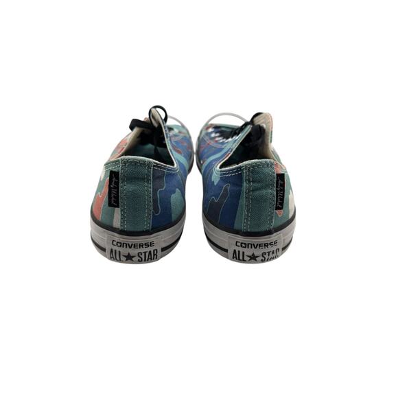 Converse x Andy Warhol Nile Blue Sea Low Top Classics Shoes 9M/11W main image 6